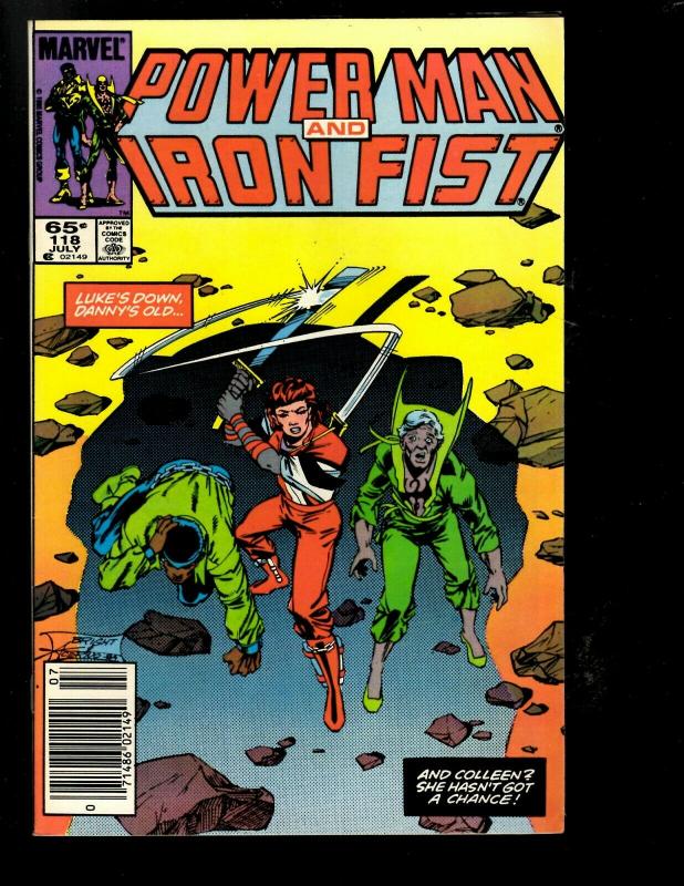 10 Power Man Iron Fist Marvel Comics 108 110 112 113 114 115 116 117 118 119 WS6