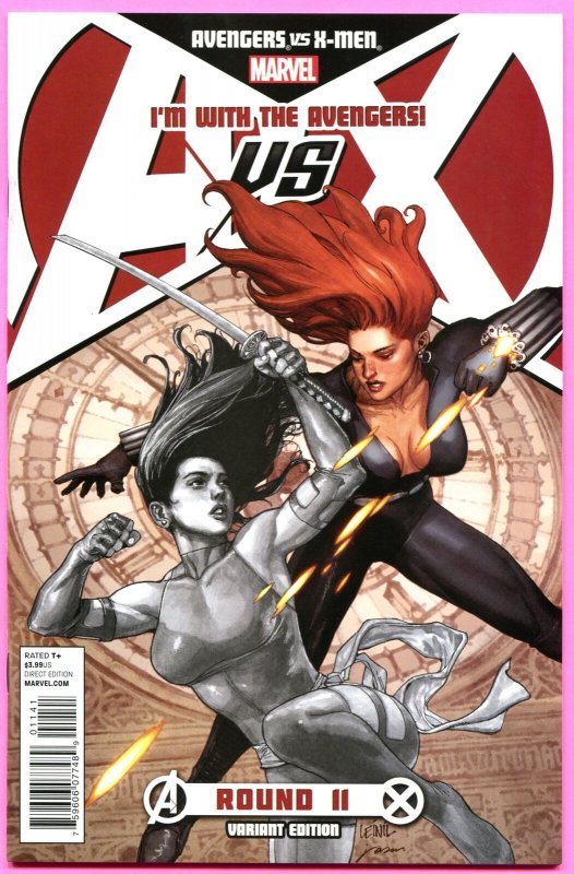 Avengers VS X-men #11 I'm With The Avengers Team Variant Cover (AVX)