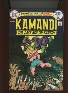 (1974) Kamandi, The Last Boy on Earth #17: BRONZE AGE! JACK KIRBY ART! (5.5/6.0)