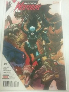 All New Wolverine (2015) Marvel - #23, Versus The Brood, Taylor/Kirk, NW136