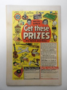 Superman #109 (1956) VG+ Condition moisture stain, rust on staples