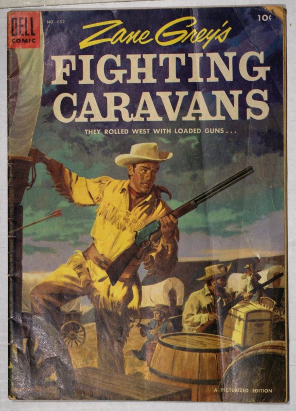 Zane Grey's Fighting Caravans Four Color #632 FN/VF