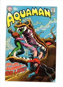 Aquaman #47  1969  F/VF  Cardy Cover!  Jim Aparo Interior Art!  Search for Mera!