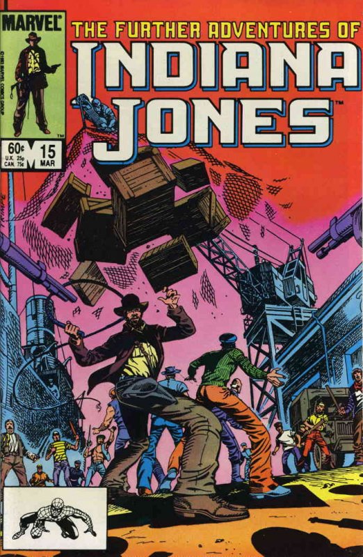 Further Adventures of Indiana Jones, The #15 VF ; Marvel | Herb Trimpe