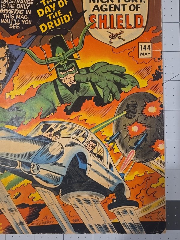 Strange Tales #144 ?-1st app of Jasper Sitwell S.H.I.E.L.D.—Interrogator—1966