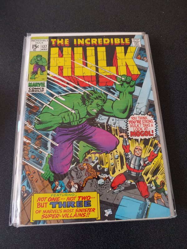 THE INCREDIBLE HULK #127 HIGH GRADE