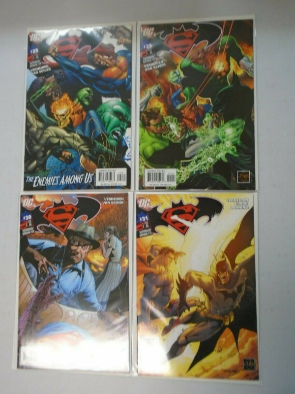 Superman Batman lot 20 different from #1-31 avg 8.0 VF (2003-06)