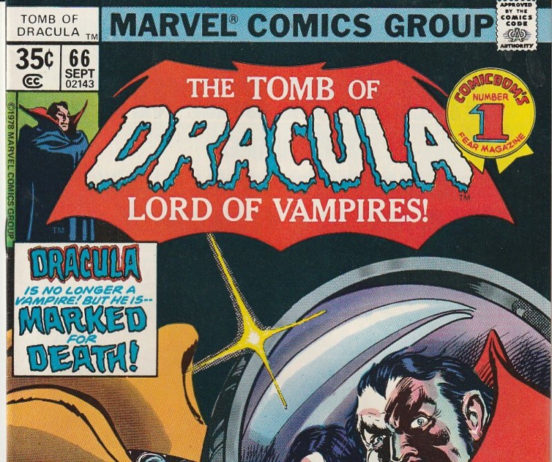 Tomb of Dracula(vol. 1) # 66  To Become Human with All Your Foes Around You !