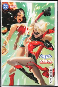 Batman/Deadpool #1 Wonder Woman & Ms. Marvel Cover