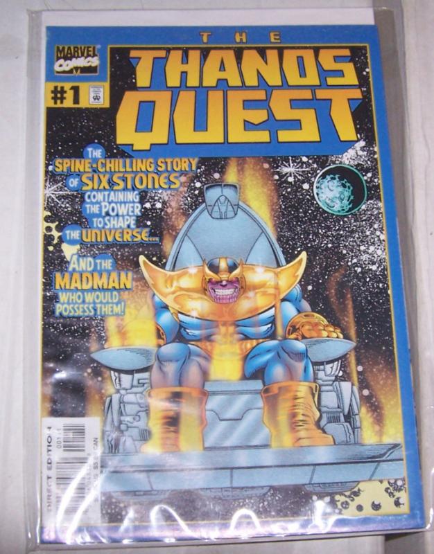 The Thanos Quest #1 (Mar 2000, Marvel) SOUL GEMS+ INFINITY GAUNTLET+AVENGERS