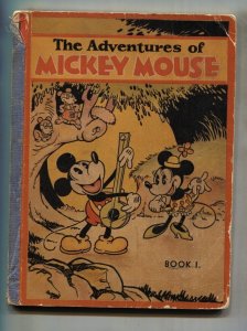Adventures of Mickey Mouse #19-1931-1st Walt Disney book-Platinum age comic