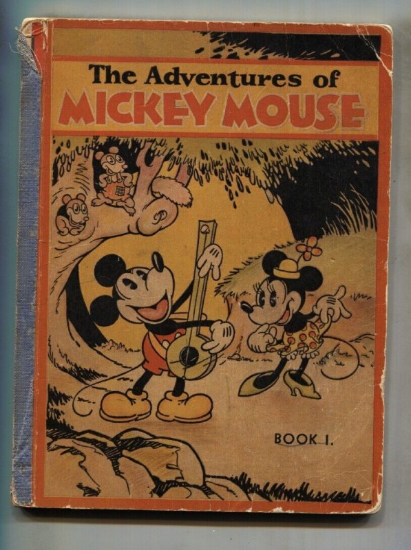 Adventures of Mickey Mouse #19-1931-1st Walt Disney book-Platinum age comic