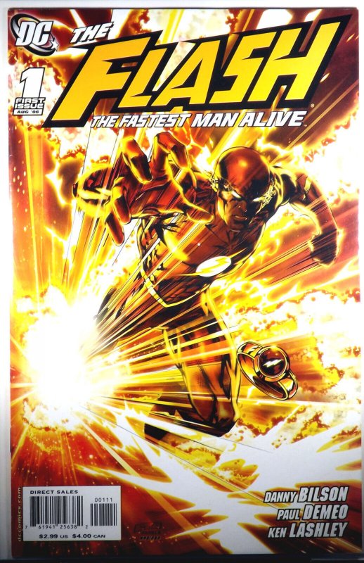 FLASH THE FASTEST MAN ALIVE #1-4 DC Comics 2006 NM Movie DCU 