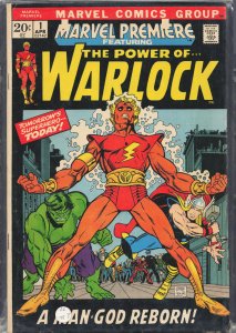 Marvel Premiere #1 (1972) Warlock [Key Issue]