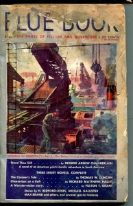 PULP:  BLUE BOOK PULP-JULY 1941-G-STOOPS COVER-BEDFORD-JONES-MAX BRAND-GALLIS...