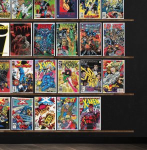 Huge Lot 140+ Comics with X-Force, X-Men, X-Factor, Brigade, Star Trek & More!