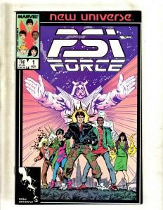Lot of 12 Psi Force Marvel Comic Books #1 13 14 15 17 18 20 21 22 23 24 27 J412
