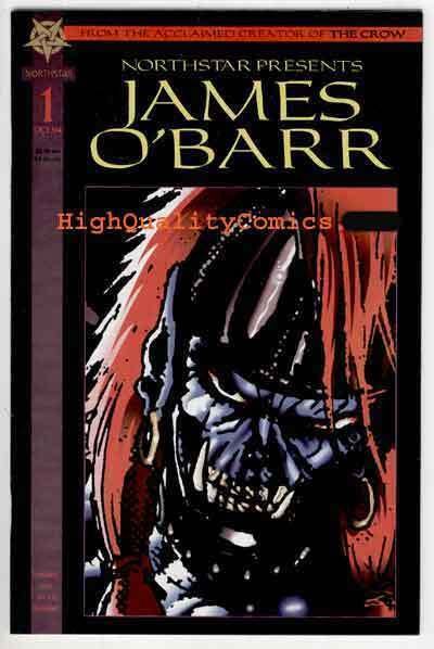 NORTHSTAR PRESENTS ; JAMES O'BARR #1,  NM-, Ghouls, Horror, 1994, Zeitgeist