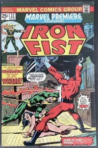 Marvel Premiere #23 (1975, Marvel) Iron Fist. FN/VF