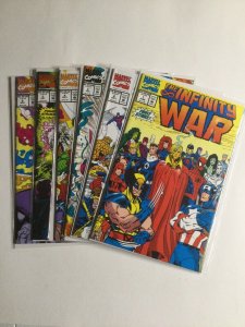 Infinity War 1 2 3 4 5 6 Lot Run Set Near Mint Nm Marvel