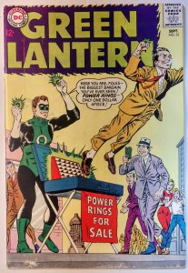 Green Lantern #31 (3.0, 1964) Ad missing does not affect story