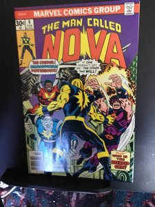 Nova #6 (1977) High-grade three villain cover key VF/NM Wow!