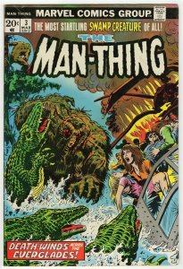 Man Thing #3 ORIGINAL Vintage 1974 Marvel Comics 1st Foolkiller 