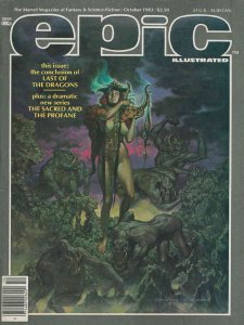 Epic Illustrated Issue #20 FN ; Epic | October 1983 magazine