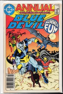 Blue Devil Annual (1985) Blue Devil