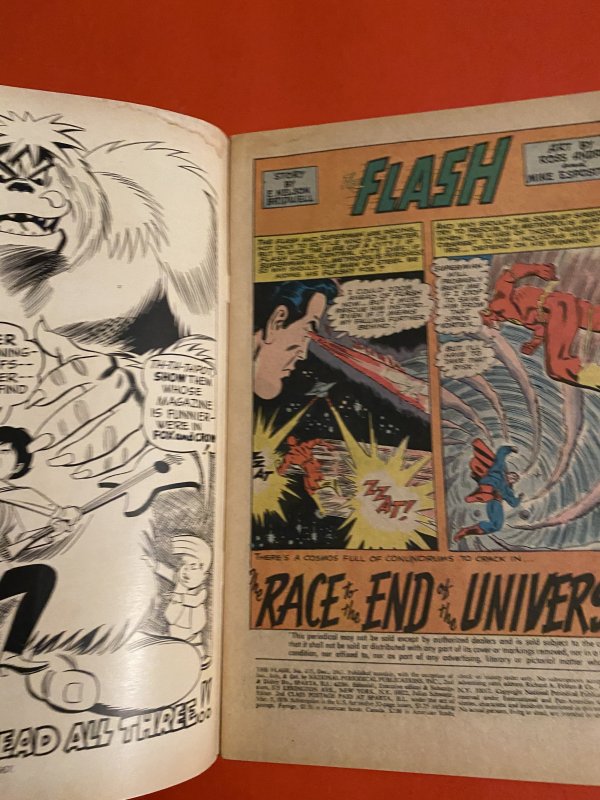 The Flash #175 (1967) 2nd flash vs Superman mid grade