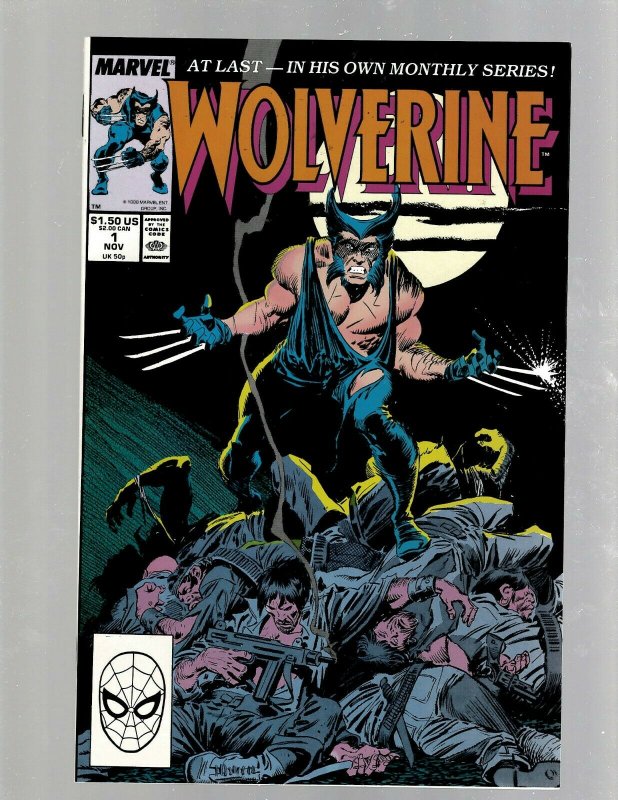 Wolverine # 1 NM 1st Print Marvel Comic Book X-Men Sabretooth Gambit Storm SB5