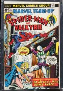 Marvel Team-Up #34 Regular Edition (1975) Valkyrie
