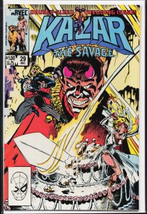 Ka-Zar the Savage #29 (1983) Ka-Zar