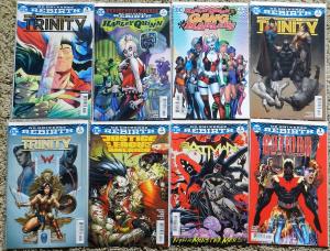 24 BOOK LOT OF DC REBIRTH STORY LINE COMICS! LOTS OF NUMBER 1 ISSUES LIKE NEW