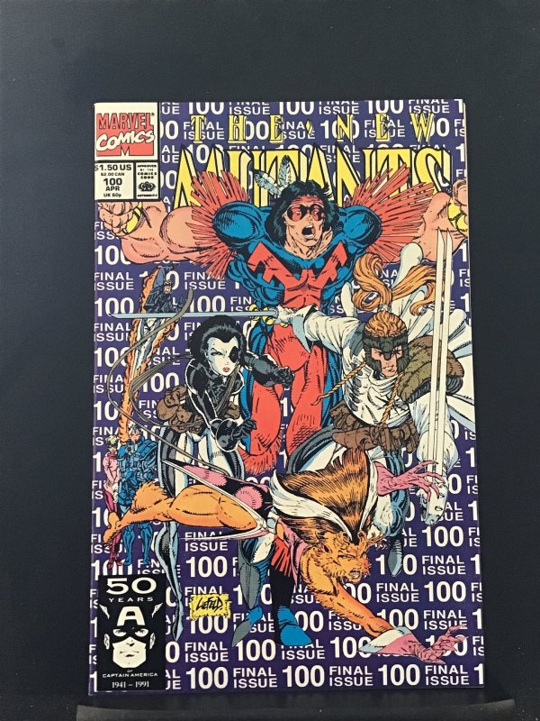 The New Mutants #100 KEY 1st App of X-Force 1st Full App of Shatterstar