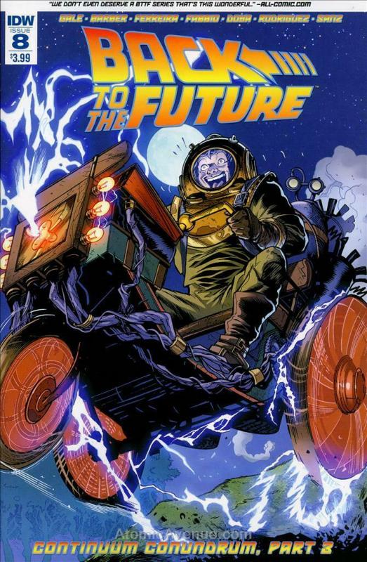 Back To The Future (IDW) #8 VF/NM; IDW | save on shipping - details inside