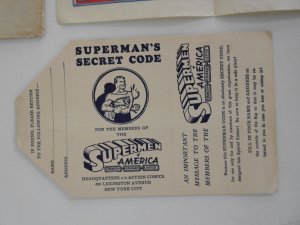 Supermen of America Club Membership Letter Circa 1940's Classic American...