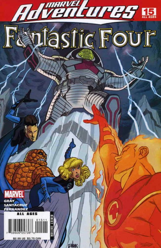 Marvel Adventures Fantastic Four #15 VF/NM; Marvel | save on shipping - details
