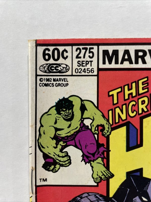 Incredible Hulk #275