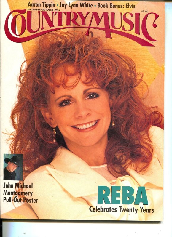 Country Music-Reba McEntire-John Michael Montgomery-Aaron Tippin-Sept-1995