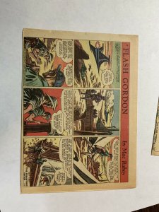 Flash Gordon’s 1954 Tabloid Color Newspaper Sundays Lot Of 8 