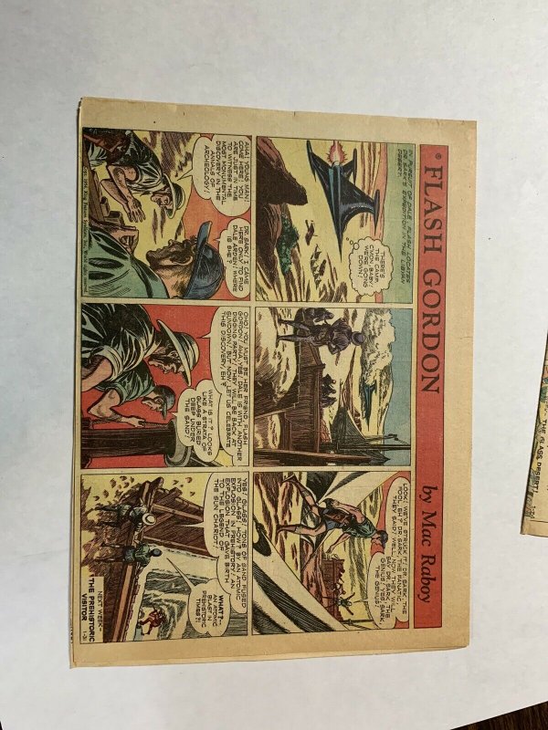 Flash Gordon’s 1954 Tabloid Color Newspaper Sundays Lot Of 8