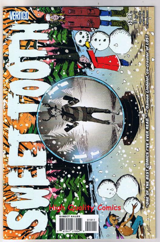 SWEET TOOTH #18, NM, Jeff Lemire, Horror, Vertigo, 2009, more in store