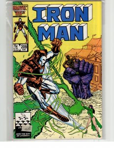 Iron Man #209 (1986) Iron Man