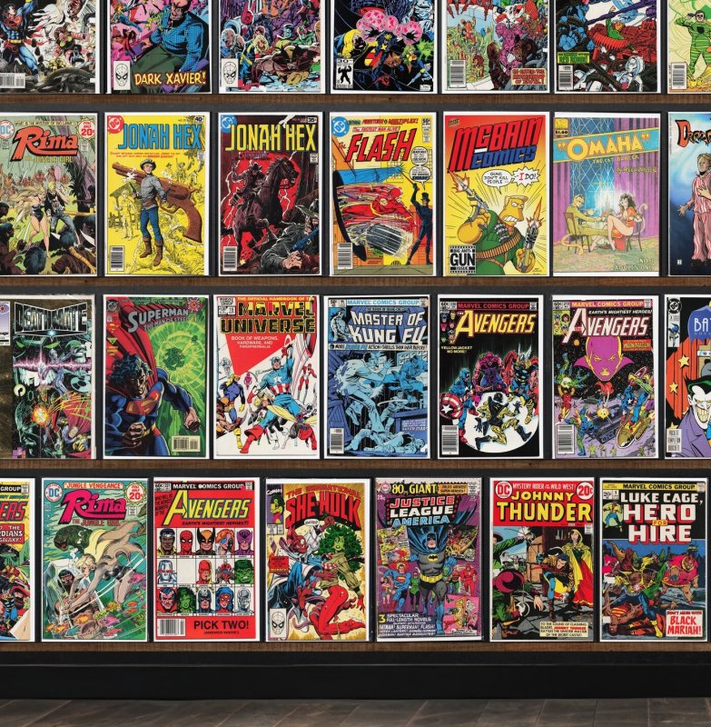Huge Lot 130+ Comics with Marvel&, The Avengers, The Flash, X-Factor & More!