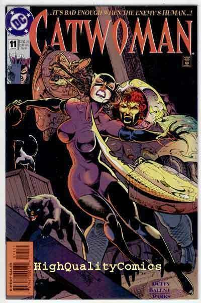 CATWOMAN #11, NM+, Jim Balent, Femme Fatale, TinMen, 1993, more CW in store