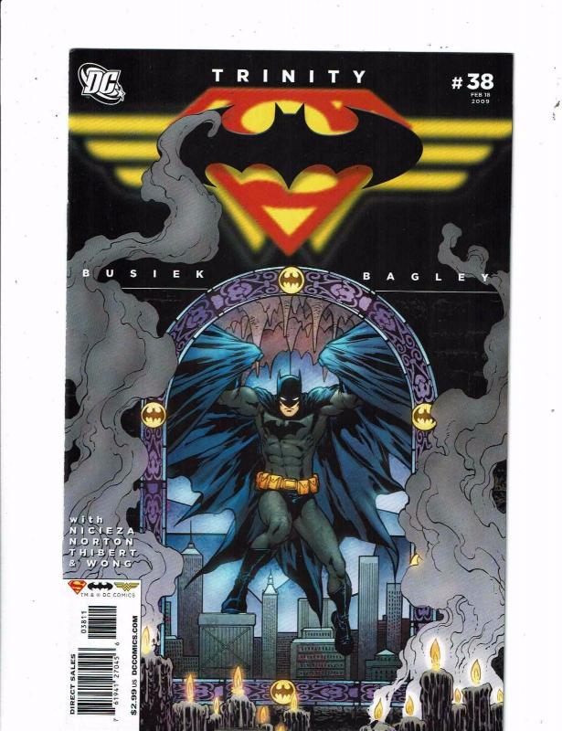 8 Trinity DC Comics # 34 35 36 37 38 39 40 41 Batman Wonder Woman Superman J212