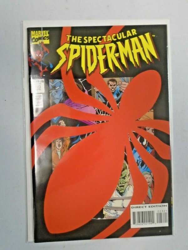 The Spectacular Spider-Man #223 Die Cut Cover NM (1995)