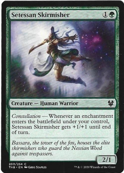 Magic the Gathering: Theros Beyond Death - Setessan Skirmisher