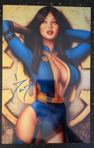SIGNED Becca Boo #2 || Khamunaki Vault 66 Fallout Metal Variant || LTD 15
